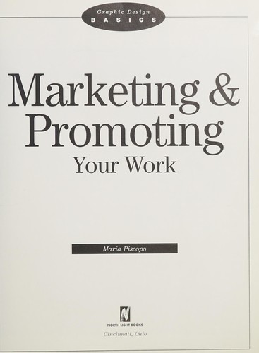 Marketing & promoting your work 