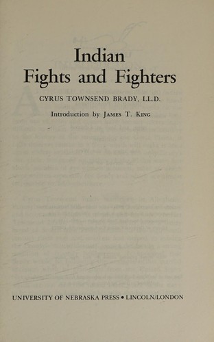 Indian fights and fighters.
