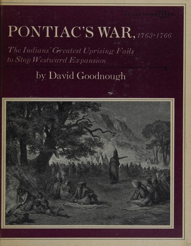 Pontiac's war, 1763-1766, the Indians' greatest uprising fails to stop westward expansion.