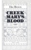 Creek Mary's blood : a novel 