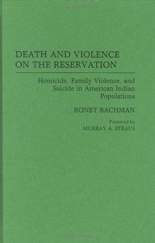 Death and violence on the reservation : homicide, family violence, and suicide in American Indian populations 