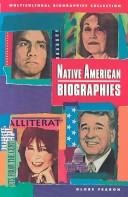 Native American biographies.