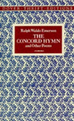 The Concord hymn and other poems 