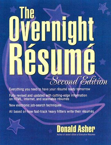 The overnight résumé 