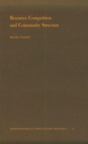 Resource competition and community structure / David Tilman.