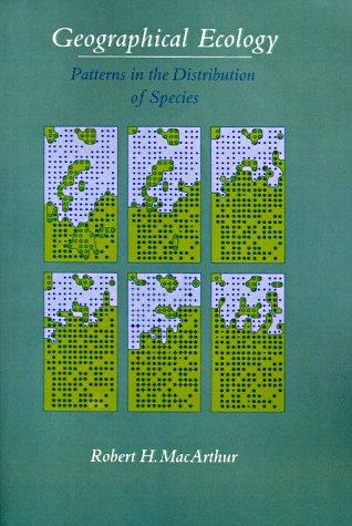 Geographical ecology : patterns in the distribution of species 