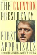 The Clinton presidency : first appraisals 