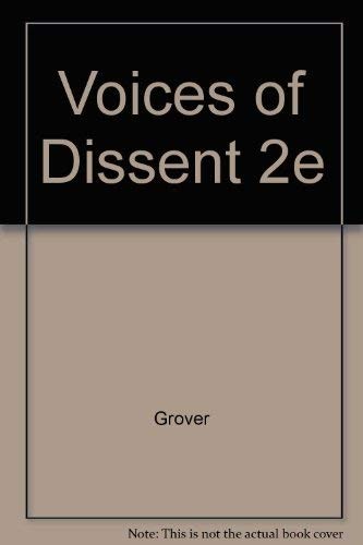 Voices of dissent : critical readings in American politics / [edited by] William F. Grover, Joseph G. Peschek.