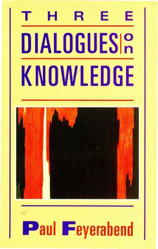 THREE DIALOGUES ON KNOWLEDGE.