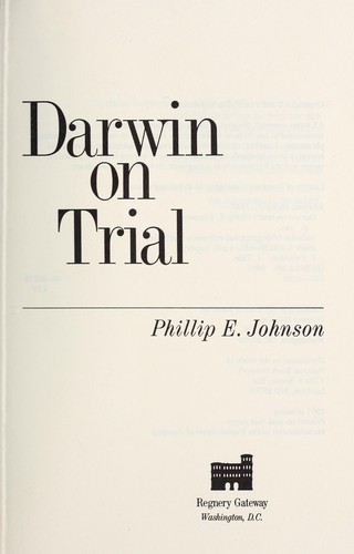 DARWIN ON TRIAL.