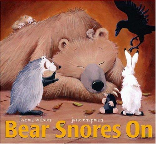 Bear snores on 