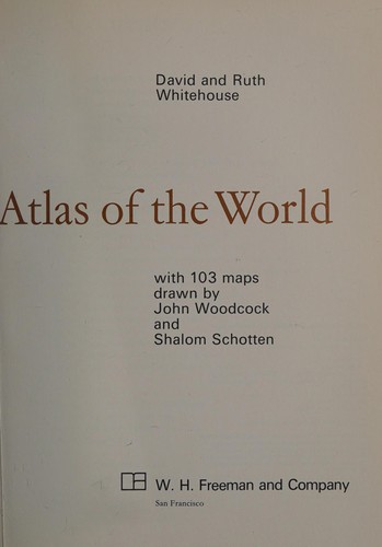 Archaeological atlas of the world 