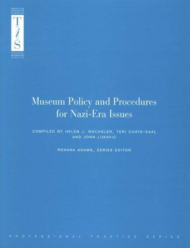 Museum policy and procedures for Nazi-era issues / compiled by Helen J. Wechsler, Teri Coate-Saal, and John Lukavic.