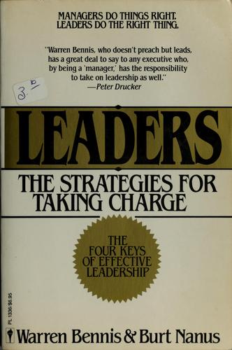 Leaders : the strategies for taking charge 