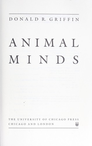 Animal minds 