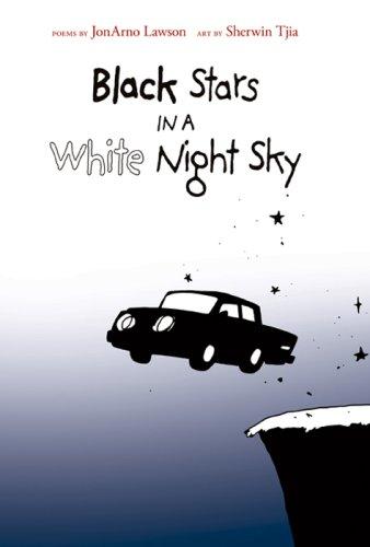 Black stars in a white night sky 