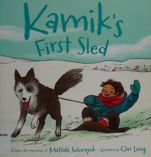 Kamik's first sled 