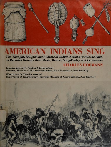 American Indians sing / Drawings by Nicholas Amorosi.