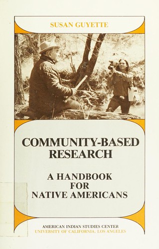 Community-based research : a handbook for native Americans 