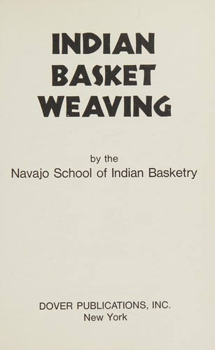 Indian basket weaving.