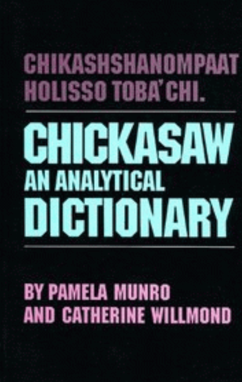 Chickasaw : an analytical dictionary 