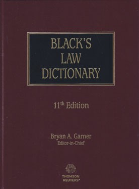 Black's law dictionary / Bryan A. Garner, editor in chief.