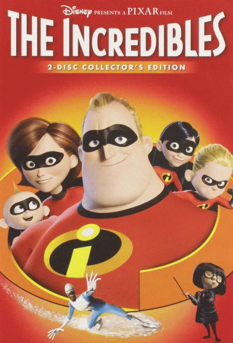 The Incredibles / Disney presents a Pixar film.
