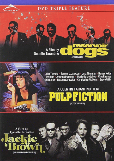 Triple feature : Reservoir Dogs ; Pulp Fiction ; Jackie Brown / Miramax.