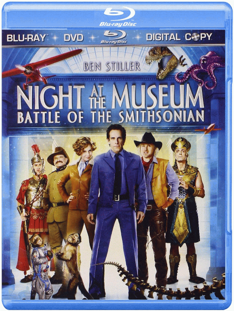Night at the Museum. Battle of the Smithsonian / Twentieth Century Fox presents a 21 Laps/1492 Pictures production ; a Shawn Levy film ; produced by Shawn Levy, Chris Columbus, Michael Barnathan ; written by Robert Ben Garant & Thomas Lennon ; directed by Shawn Levy.