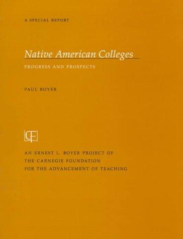 NATIVE AMERICAN COLLEGES.