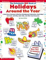 SCHOLASTIC BIG BOOK OF HOLIDAYS AROUND THE YEAR. Cover Image