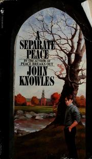 Separate Peace. Cover Image