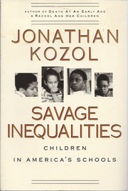 Savage inequalities : children in America's schools  Cover Image