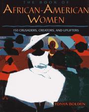 The book of African-American women : 150 crusaders, creators, and uplifters  Cover Image