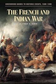 The French and Indian war  Cover Image