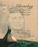 Chronology of native North American history : from pre-Columbian times to the present  Cover Image