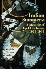 Indian summers : a memoir of Fort Duchesne, 1925-1935  Cover Image