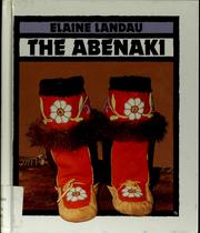 The Abenaki  Cover Image