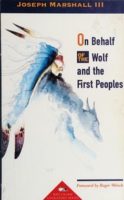 On behalf of the wolf and the first peoples  Cover Image