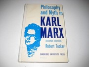 Philosophy and myth in Karl Marx, Cover Image