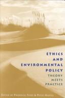 Ethics and environmental policy : theory meets practice  Cover Image