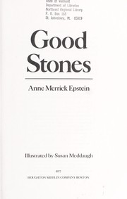 Good stones  Cover Image