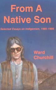 From a native son : selected essays in indigenism, 1985-1995  Cover Image