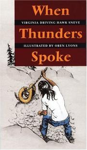 When Thunders spoke  Cover Image