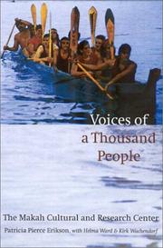 Voices of a thousand people : the Makah Cultural and Research Center  Cover Image