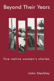 Beyond their years : five Native women's stories  Cover Image