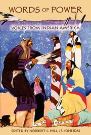 Words of power : voices from Indian America  Cover Image