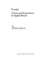Yuwipi, vision and experience in Oglala ritual  Cover Image
