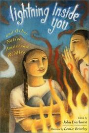 Lightning inside you : and other Native American riddles  Cover Image
