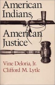 American Indians, American justice  Cover Image